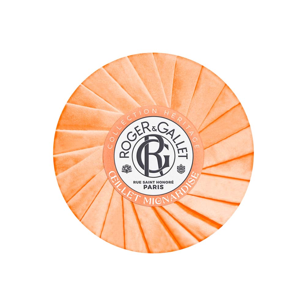 Roger & Gallet Oeillet Mignardise Savon Bienfaisant Base Végétale 100g