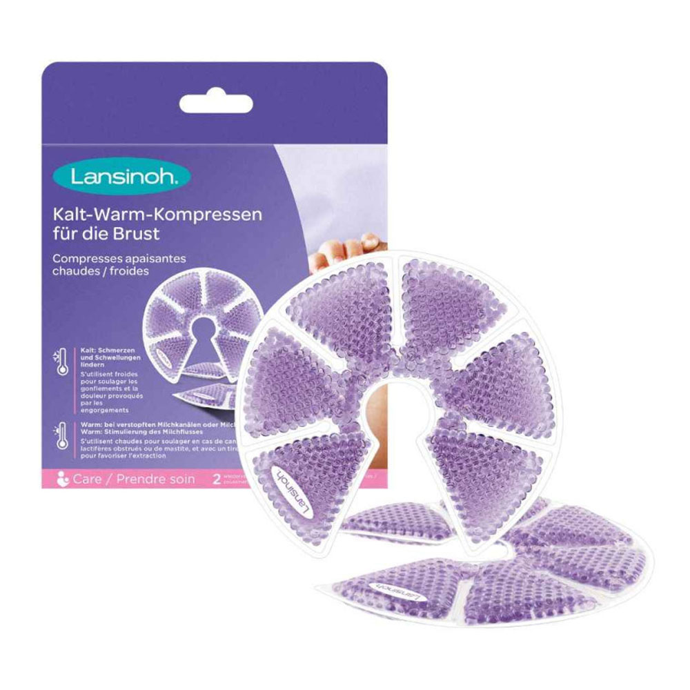 Lansinoh Compresses Apaisantes Chaudes Et Froides x2