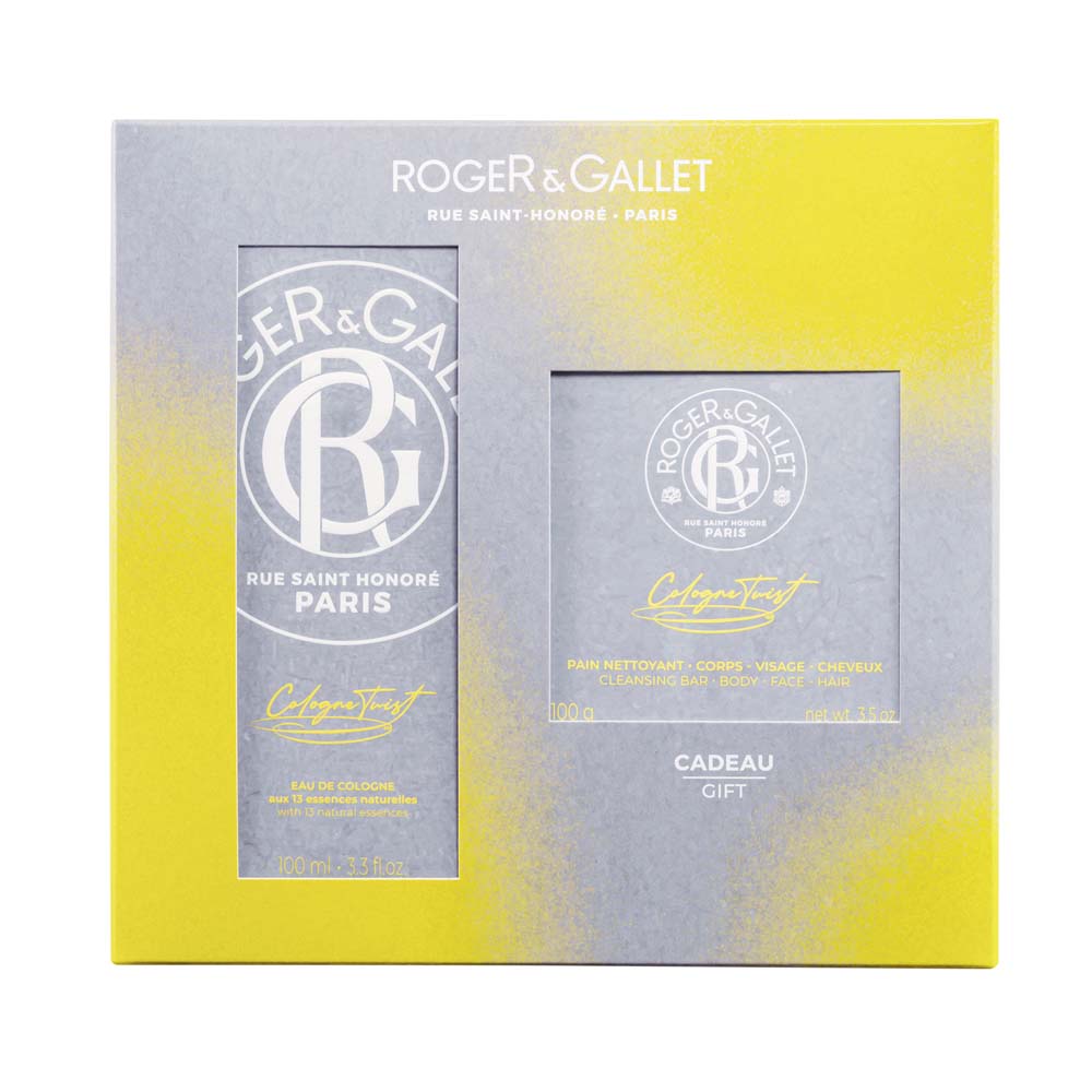 Roger & Gallet Cologne Twist Coffret Fête Des Pères 200g