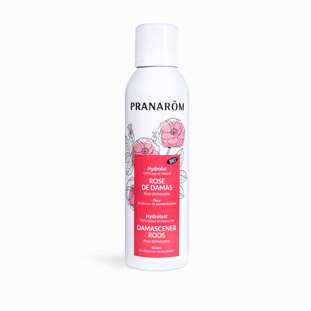 Pranarôm Les Hydrolats Rose de Damas Bio Tous Types de Peaux 150ml