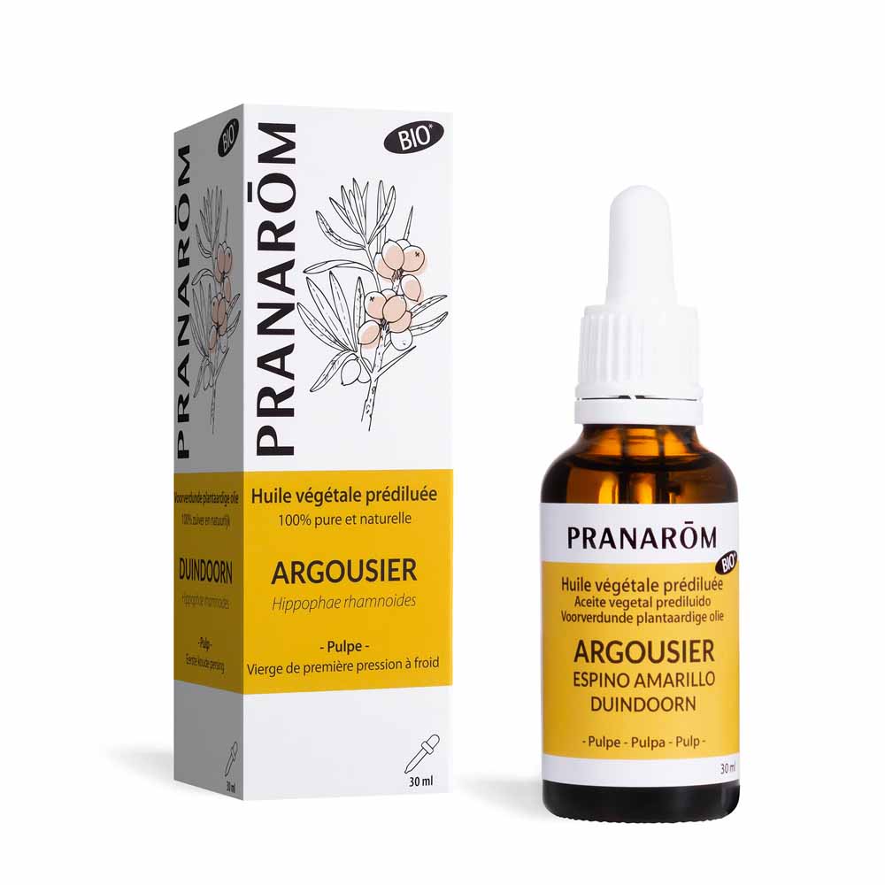 Pranarôm Les Huiles Végétales Huile végétale d'ARGOUSIER BIO 30ml