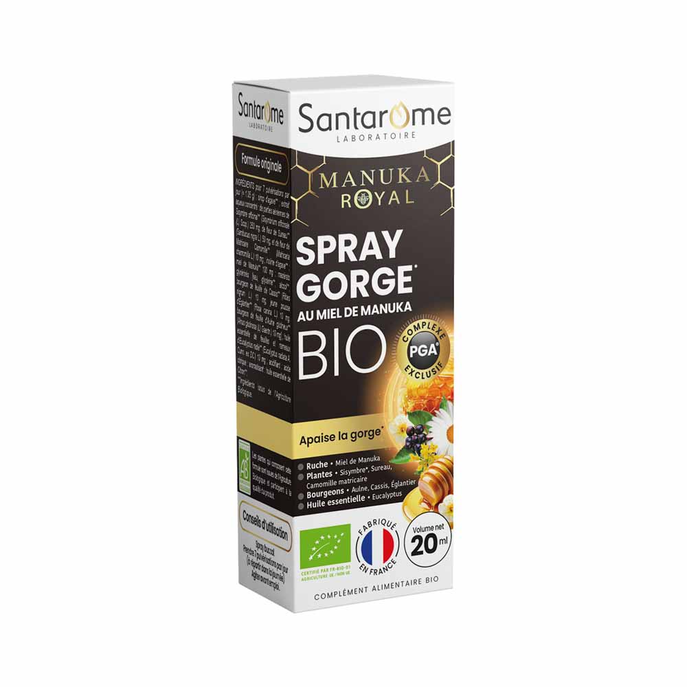 Santarome Manuka Royal Spray Gorge Bio 20ml