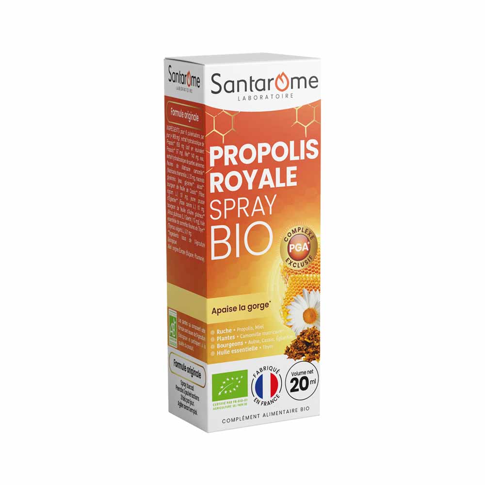 Santarome Propolis Royale Spray Propolis Triple Action Bio 125ml