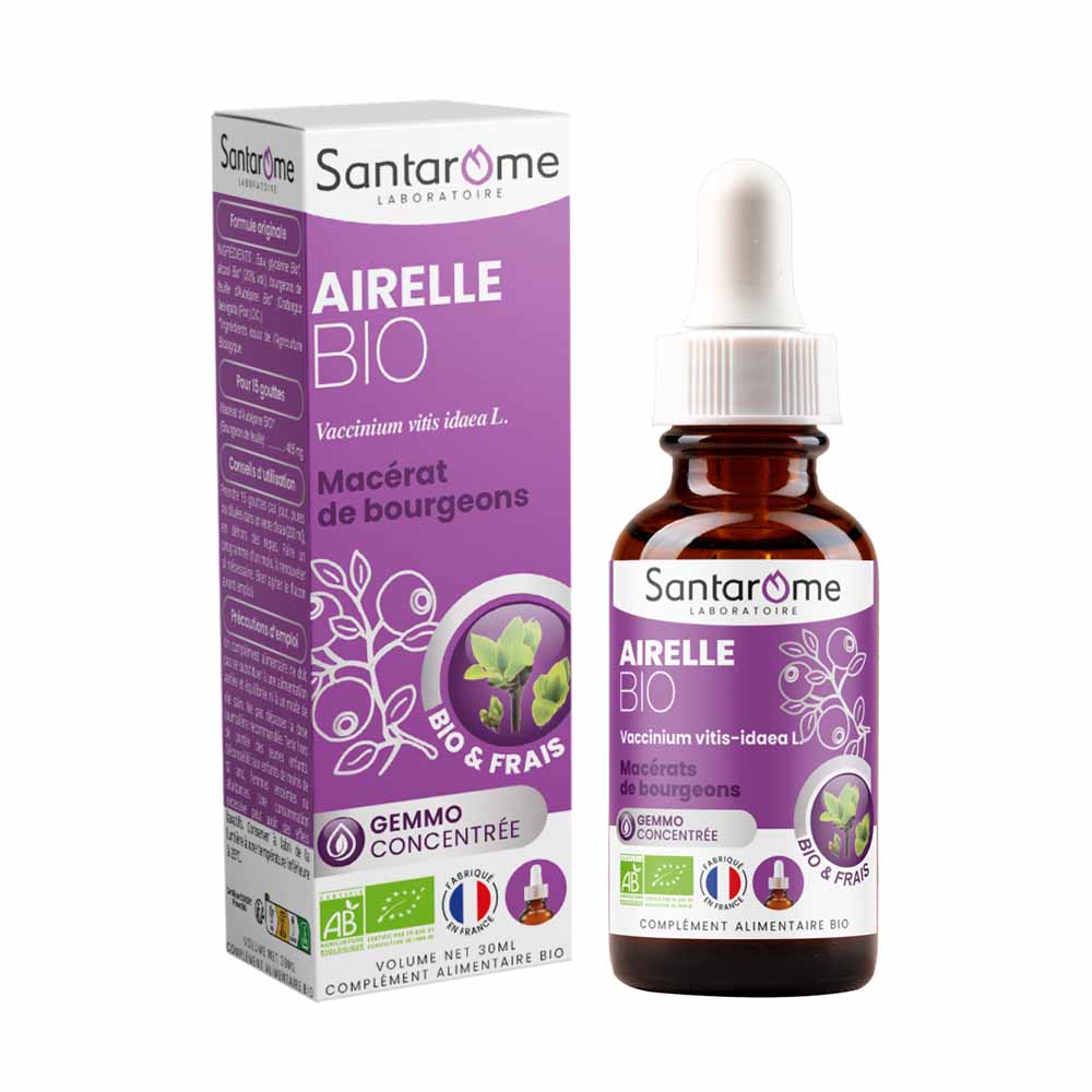 Santarome Gemmo Airelle Bio Ménopause et troubles urinaires 30ml