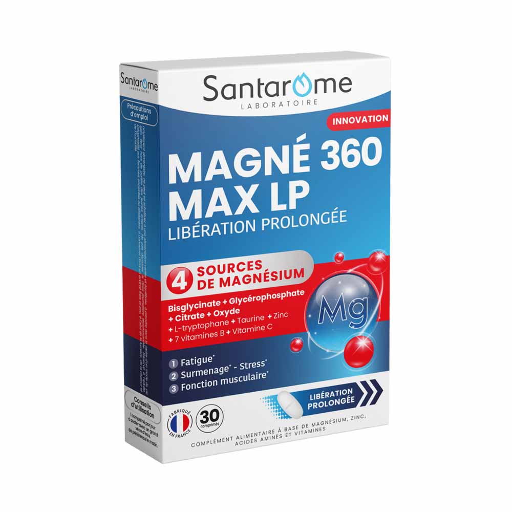 Santarome Magné 360 Max LP 30 comprimés
