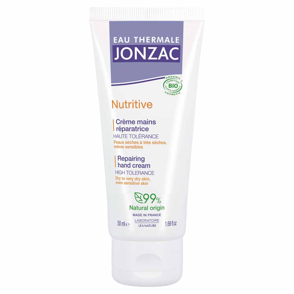 Eau thermale Jonzac Nutritive Creme Mains Seconde Peau Nutritive 50ml