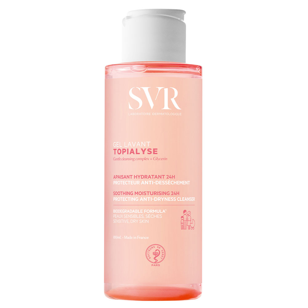 Svr Topialyse Gel Lavant Apaisant Hydratant 100ml