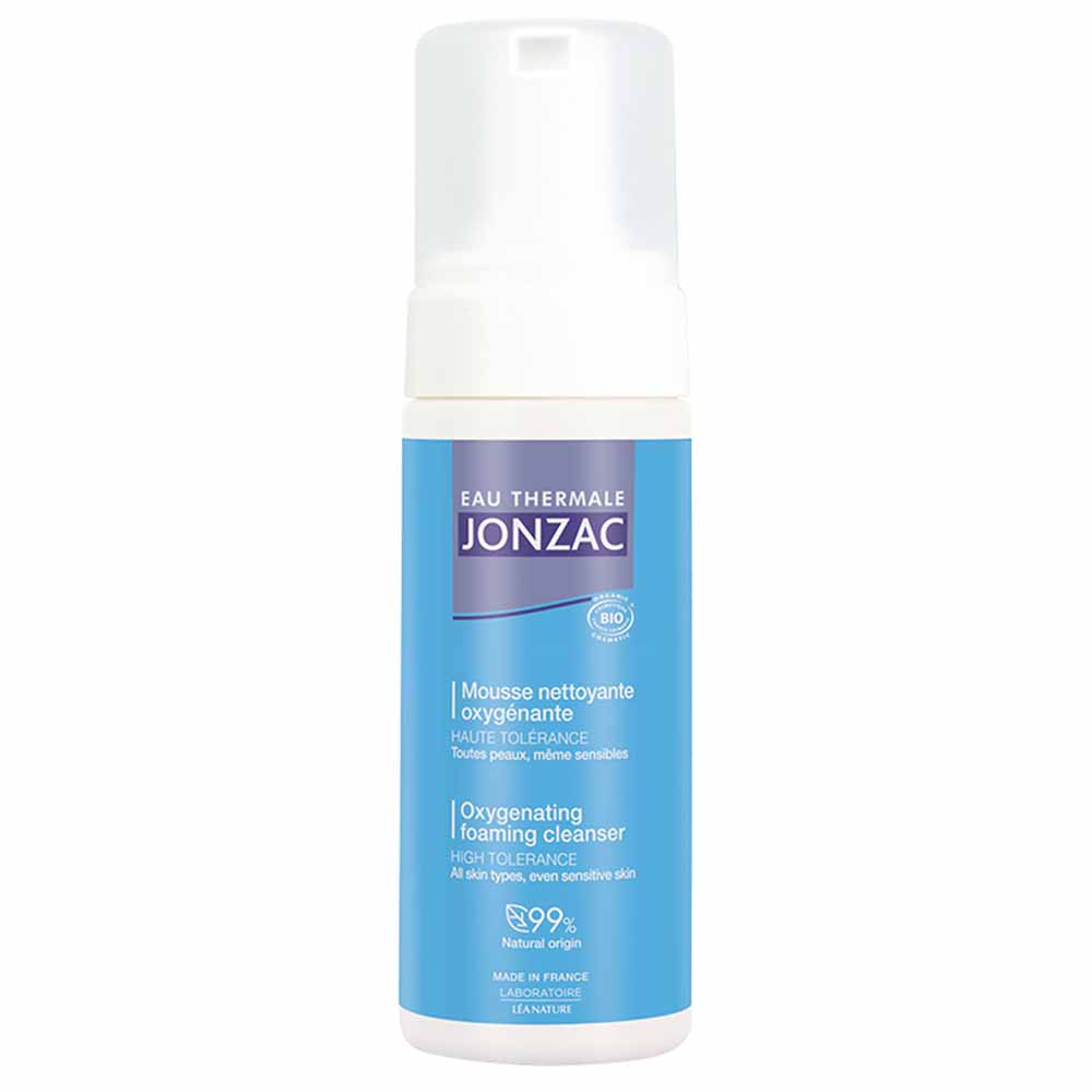 Eau thermale Jonzac REhydrate Mousse Nettoyante Oxygenante Bio 150ml