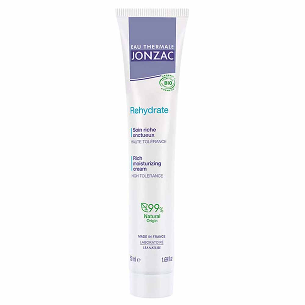 Eau thermale Jonzac REhydrate Soin Riche Onctueux Peaux Normales à Sèches/Sensibles 50ml