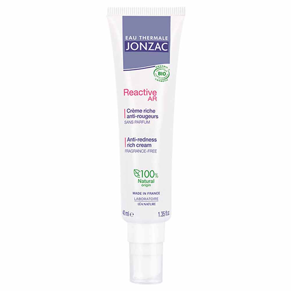 Eau thermale Jonzac Reactive AR Soin Riche Apaisant Anti-rougeurs 40ml