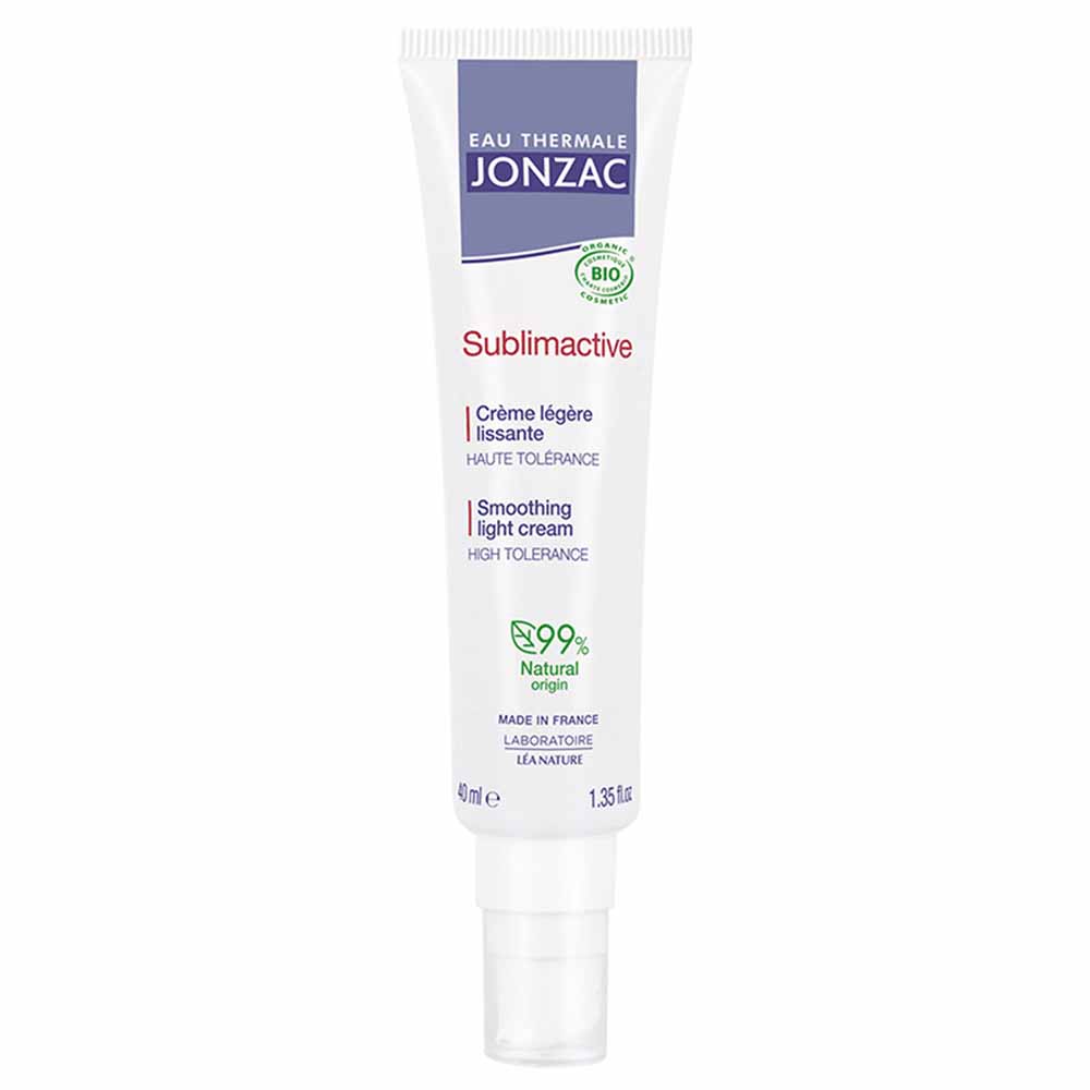 Eau thermale Jonzac Sublimactive Crème Légère Lissante Haute Tolérance 40ml