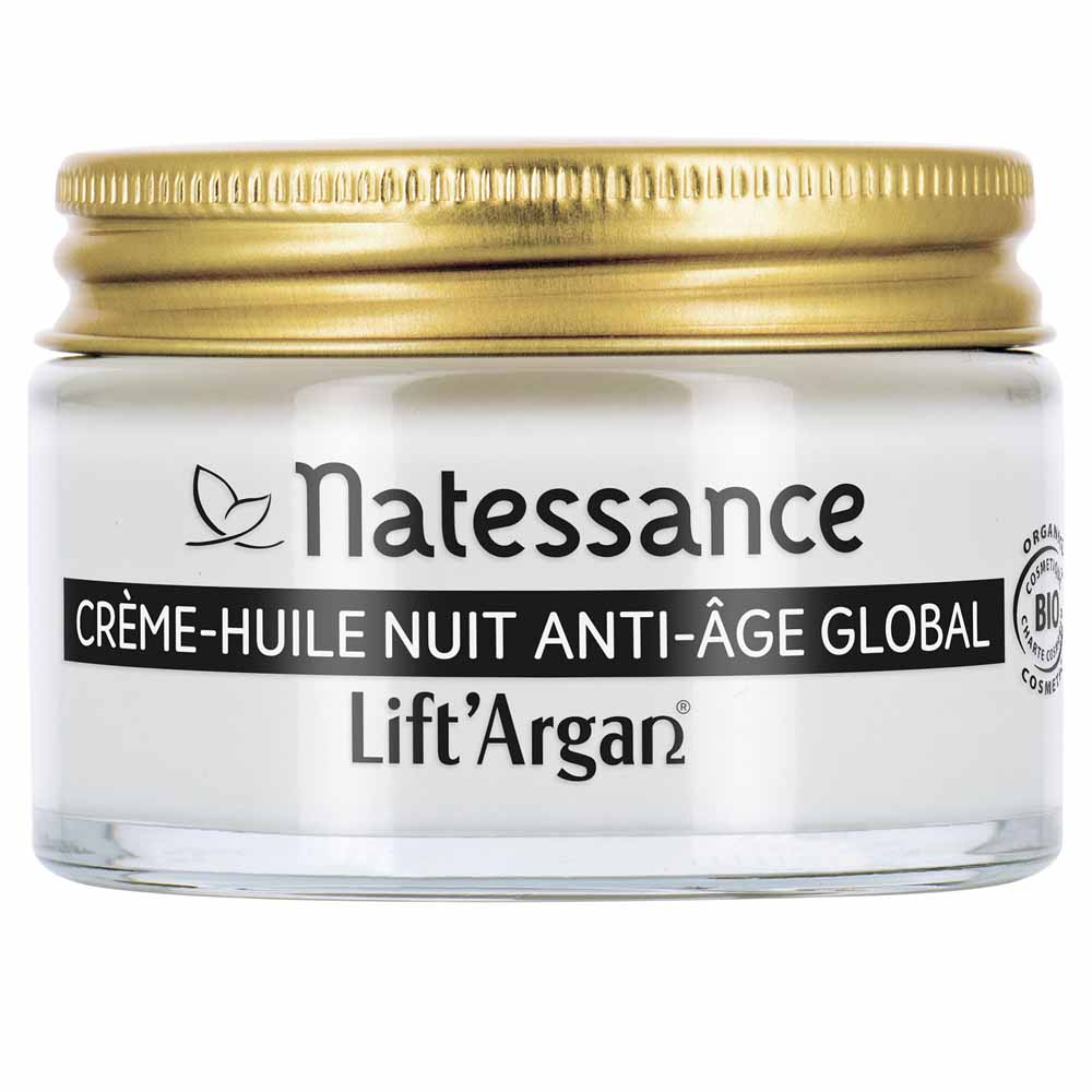 Natessance Lift'Argan Creme Anti-age Nuit Global Bio Lift 50ml