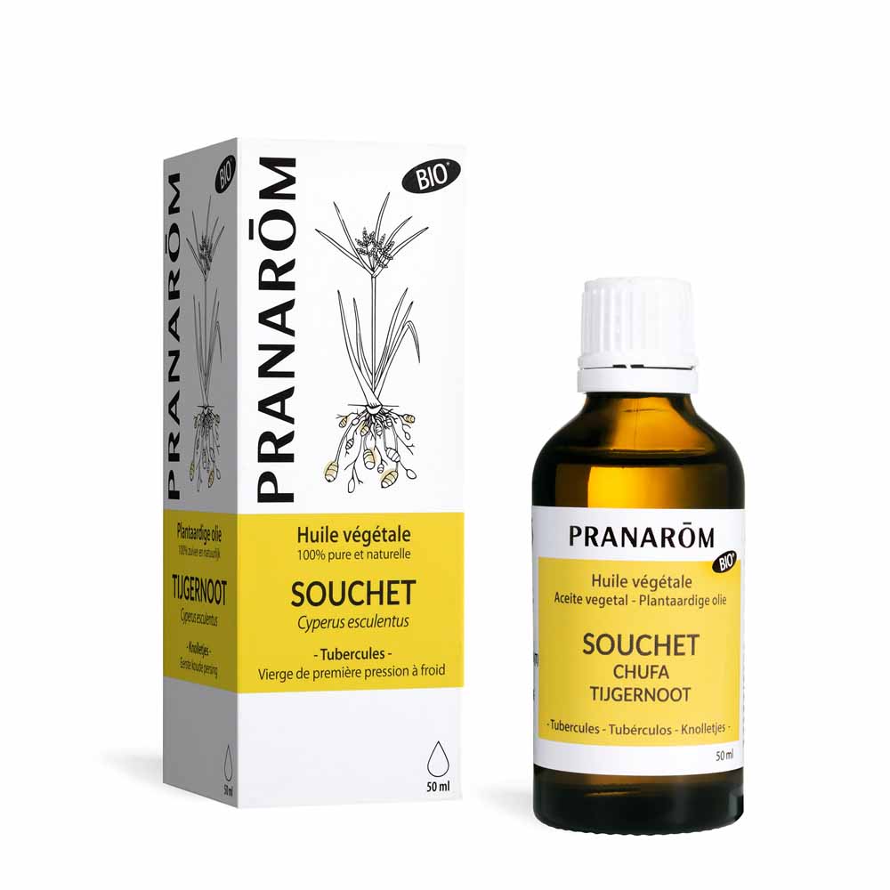 Pranarôm Huile Végétale de Souchet Bio 50ml