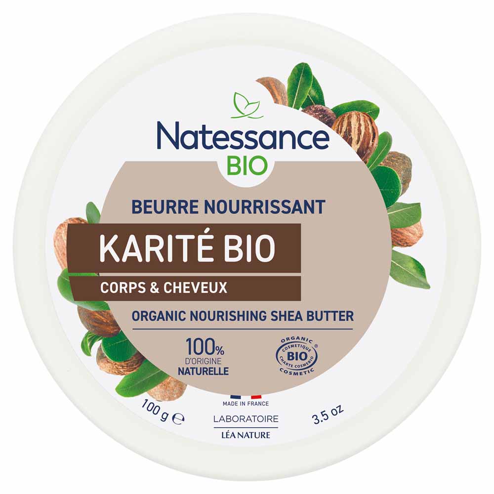NATESSANCE BEURRE DE KARITE BIO 100G