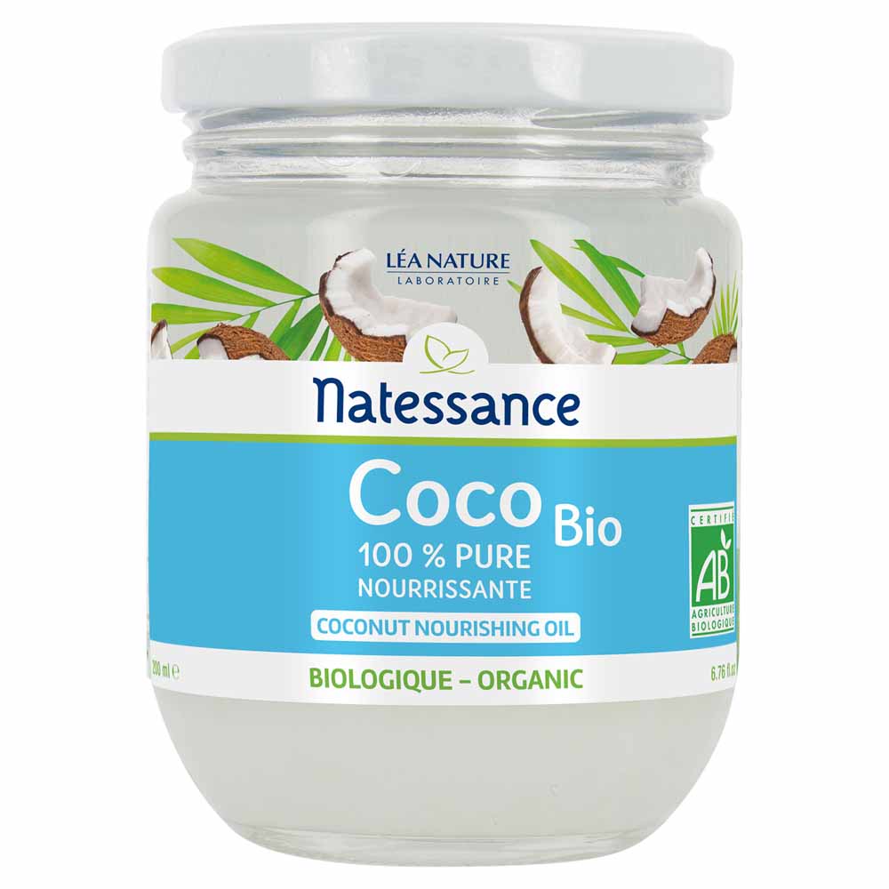 Huile De 100% Pure Bio 200ml Coco Natessance