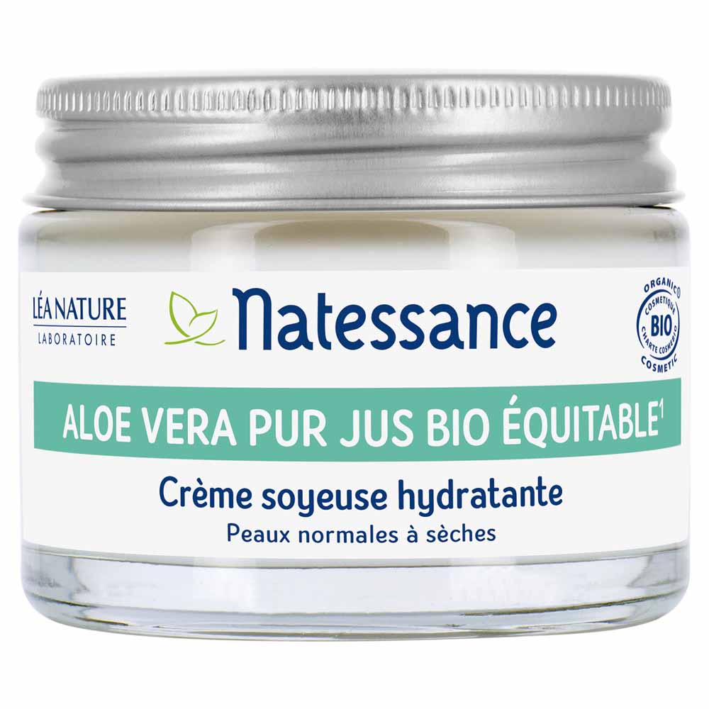Natessance Crème soyeuse hydratante bio 50ml