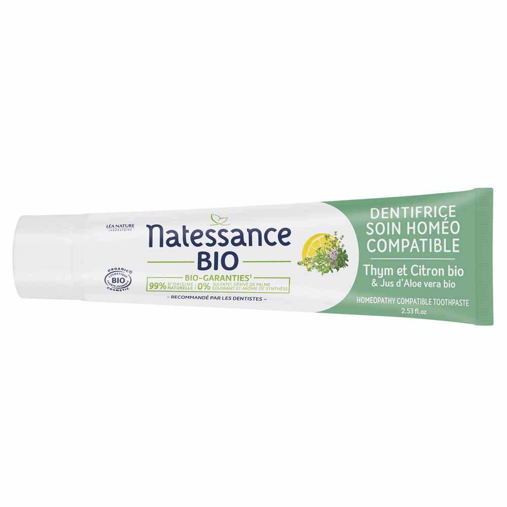 Natessance Dentifrice soin homeo compatible 75ml