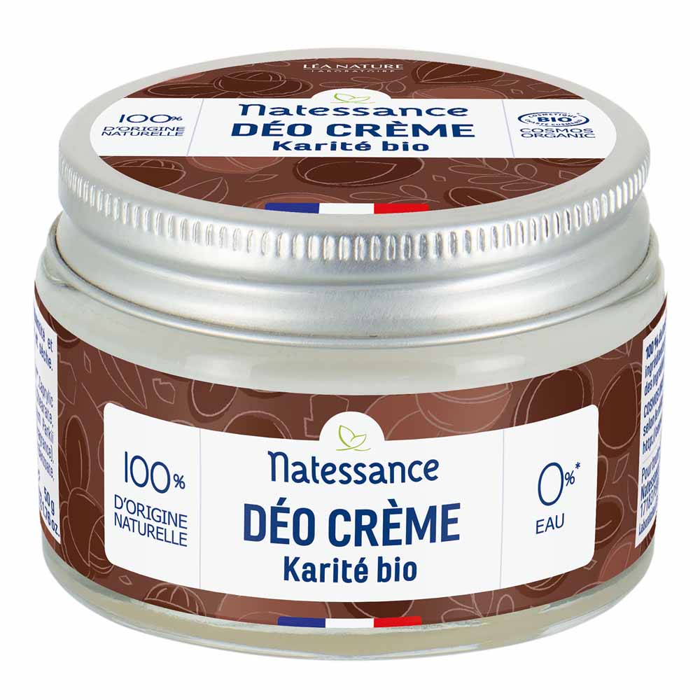 Natessance Déodorant crème karité bio 50ml