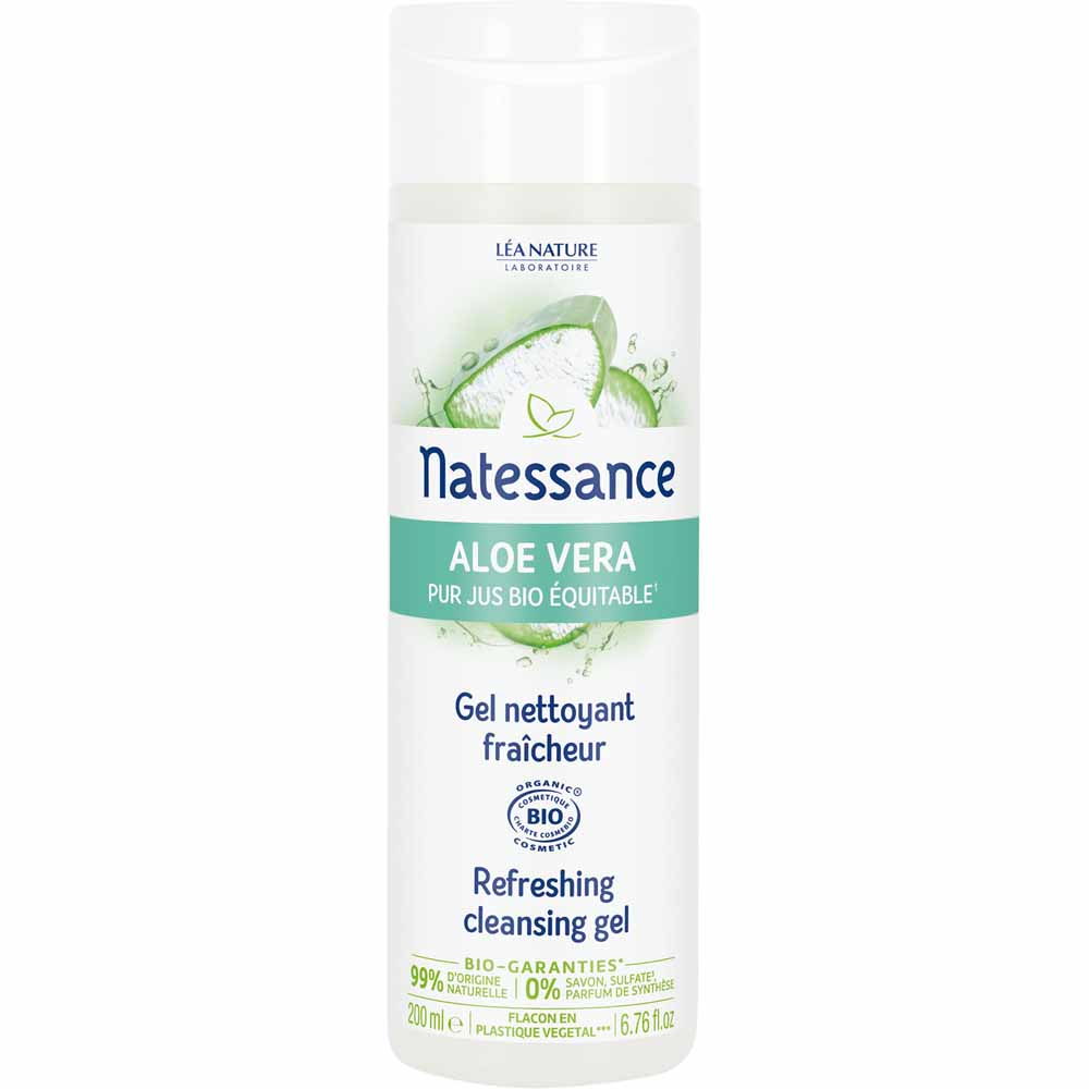 Natessance Gel nettoyant fraîcheur Bio 200ml