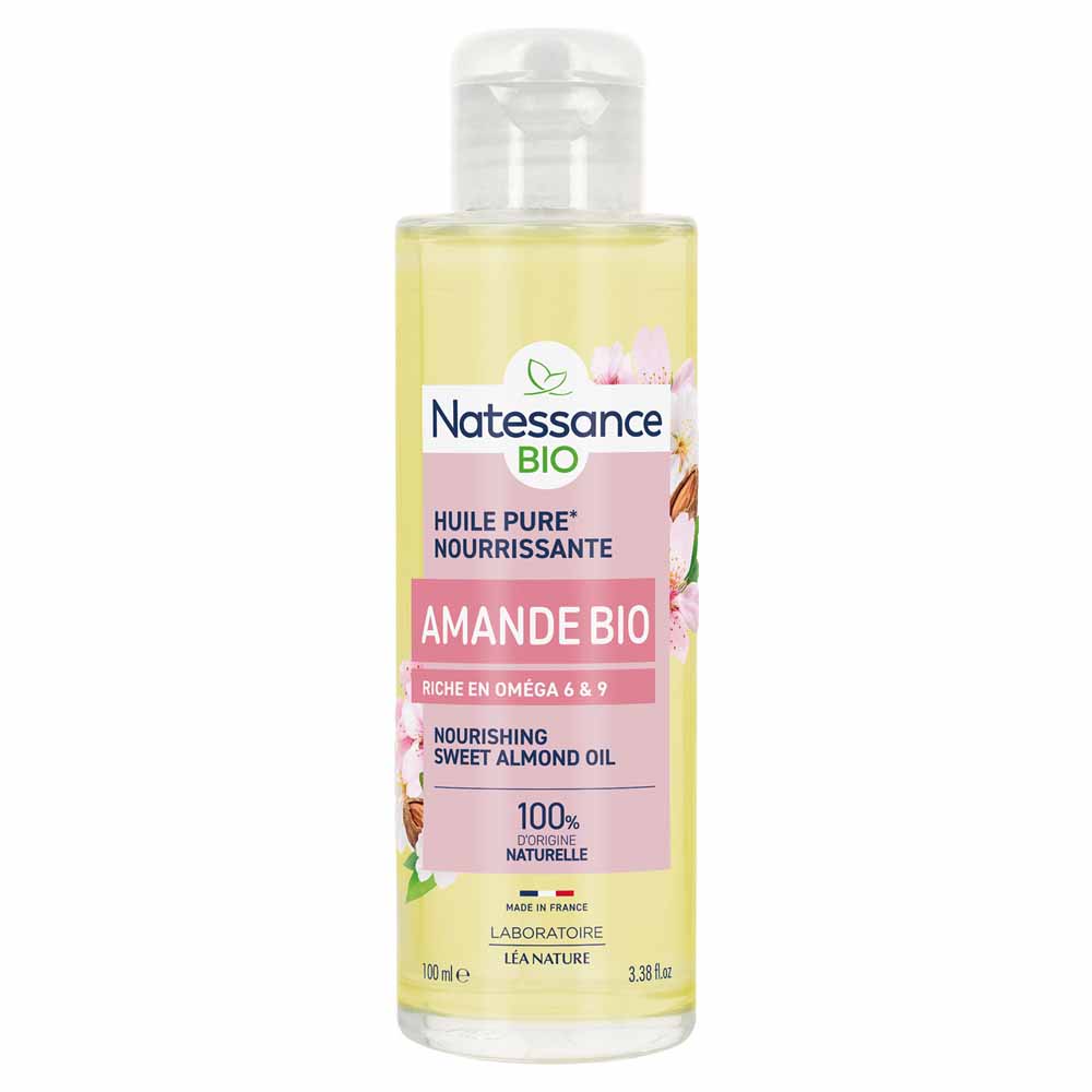 Natessance Huile D'amande Douce Bio Huile Pure 100ml
