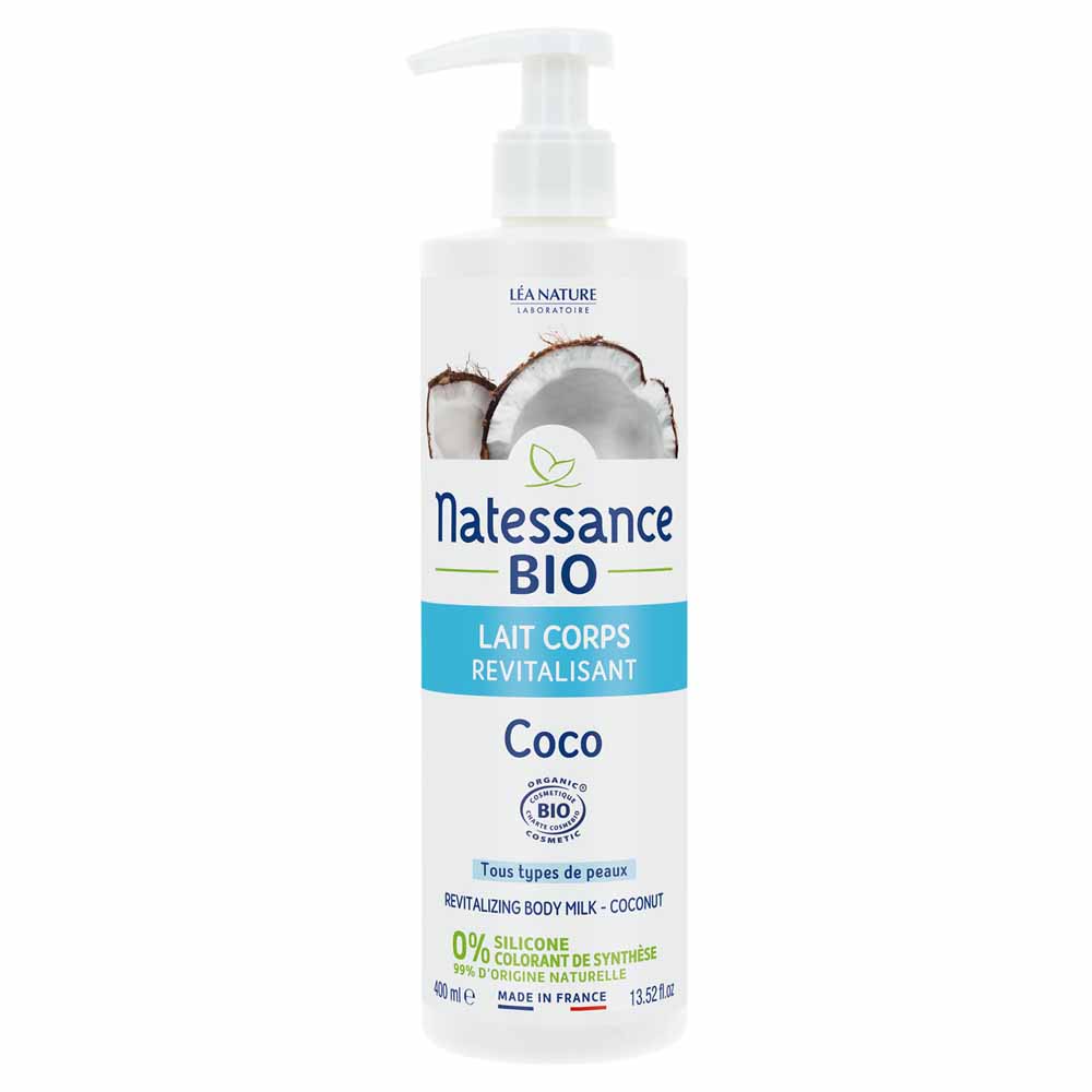 Natessance Coco Lait Corps Revitalisant Coco Bio 400ml