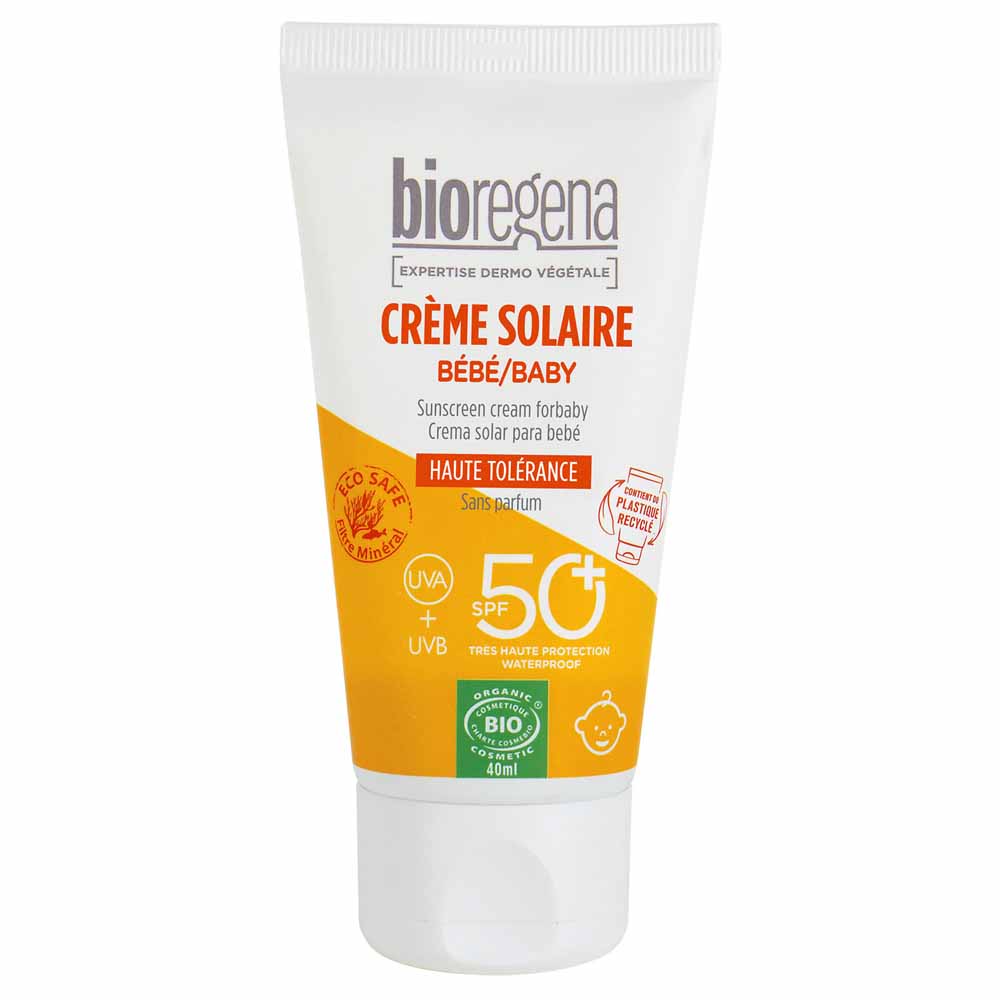 Bioregena Creme Solaire Special Bebe Spf50+ Bio 40ml
