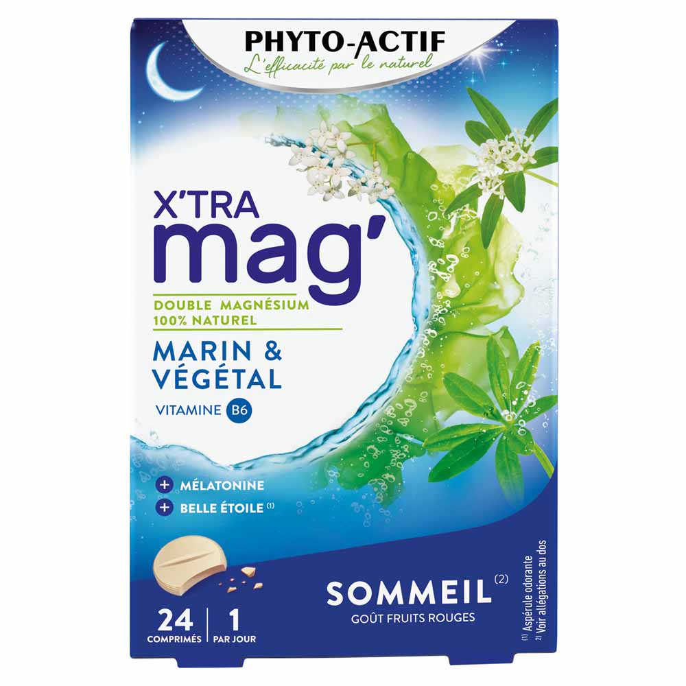 Phyto-Actif X'TRA Mag Sommeil 24 comprimés