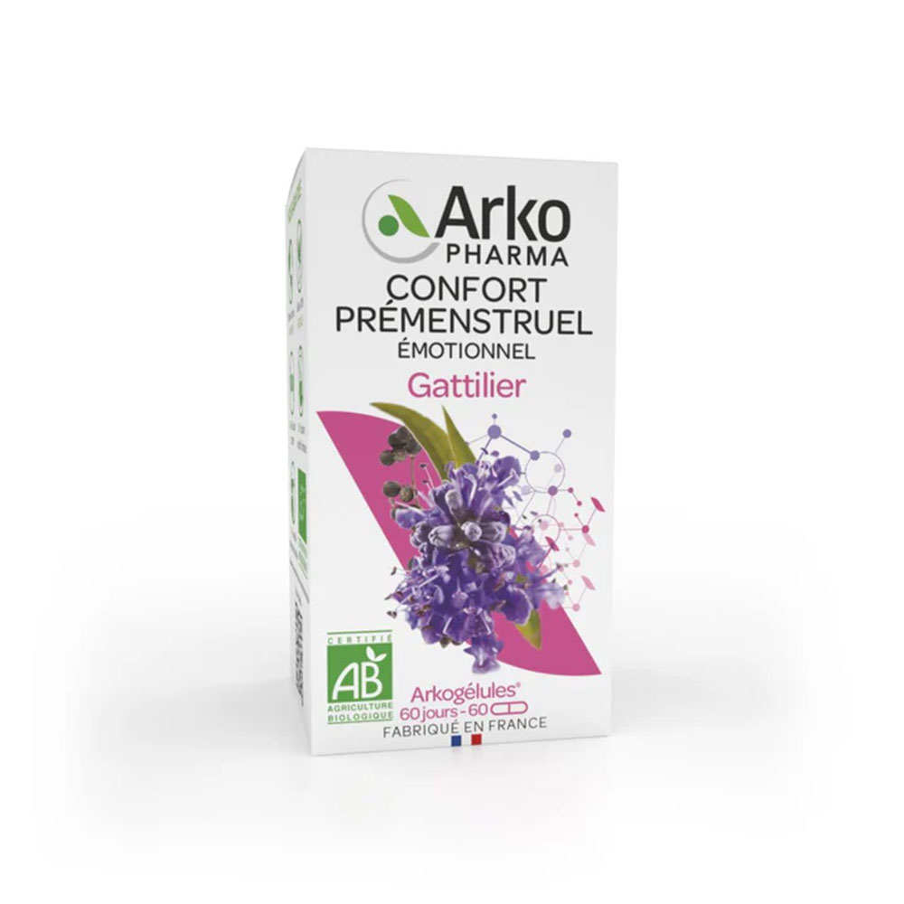 Arkopharma Arkogélules Gattilier 60 Gélules