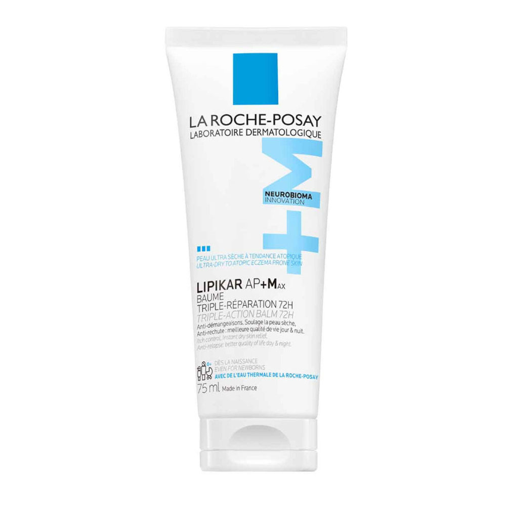 La Roche-Posay Lipikar AP+Max Baume Triple Réparation Peaux Ultra Sèche à Tendance Atopiques 75ml