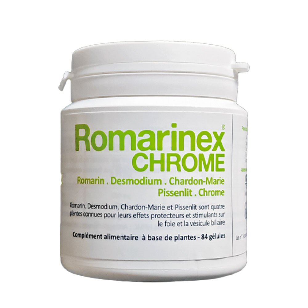 Dissolvurol Romarinex Chrome 84 gélules