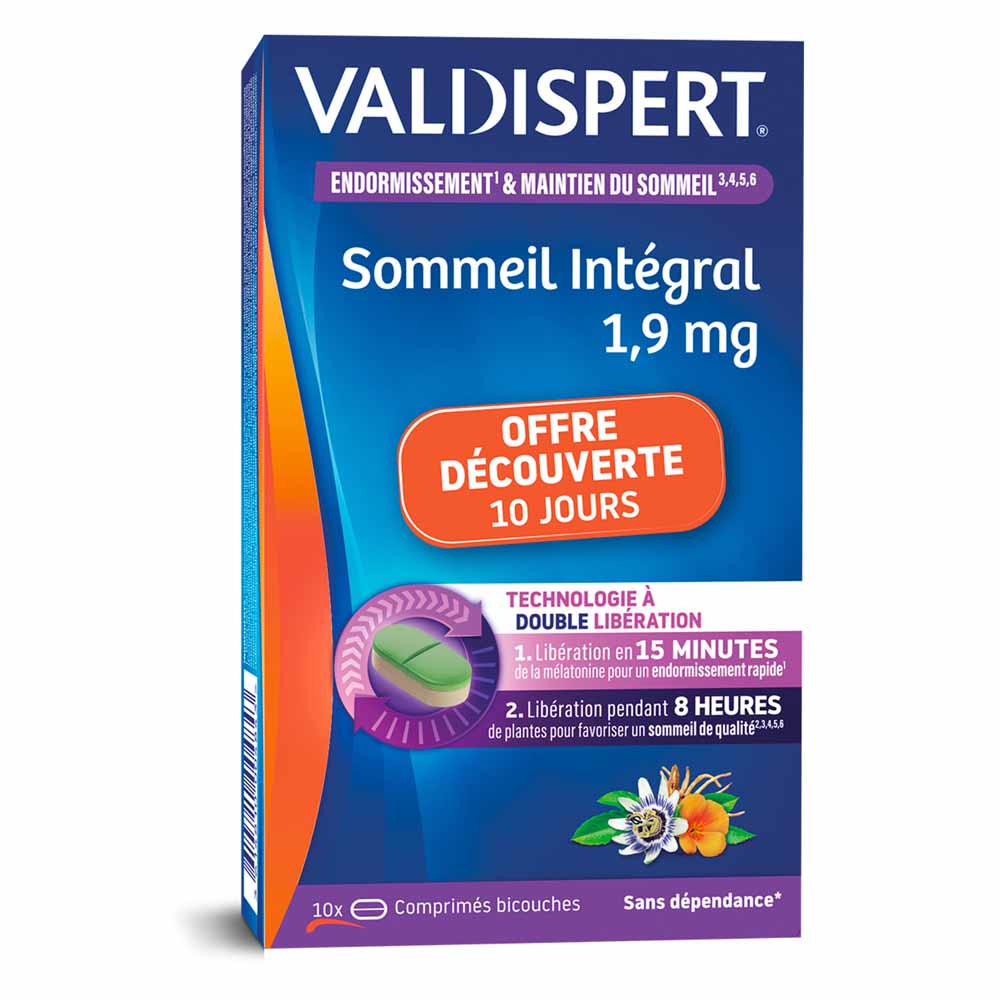 Valdispert Sommeil Intégral 10 Comprimés