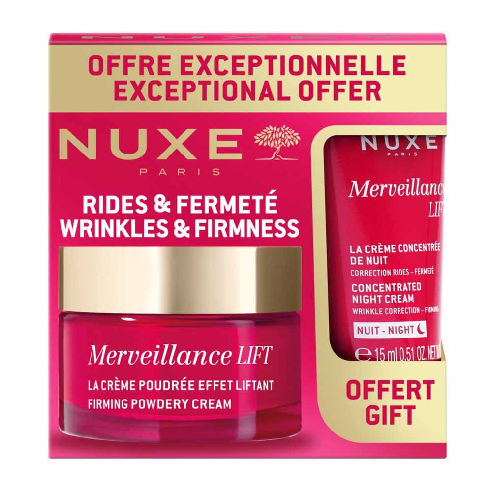 Nuxe Merveillance lift Coffret Rides et Fermeté Jour et Nuit