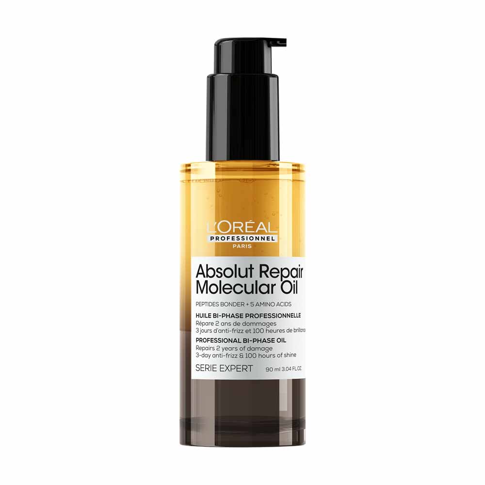 L'Oréal Professionnel Absolut Repair Molecular Huile Bi-Phase Réparatrice 90ml
