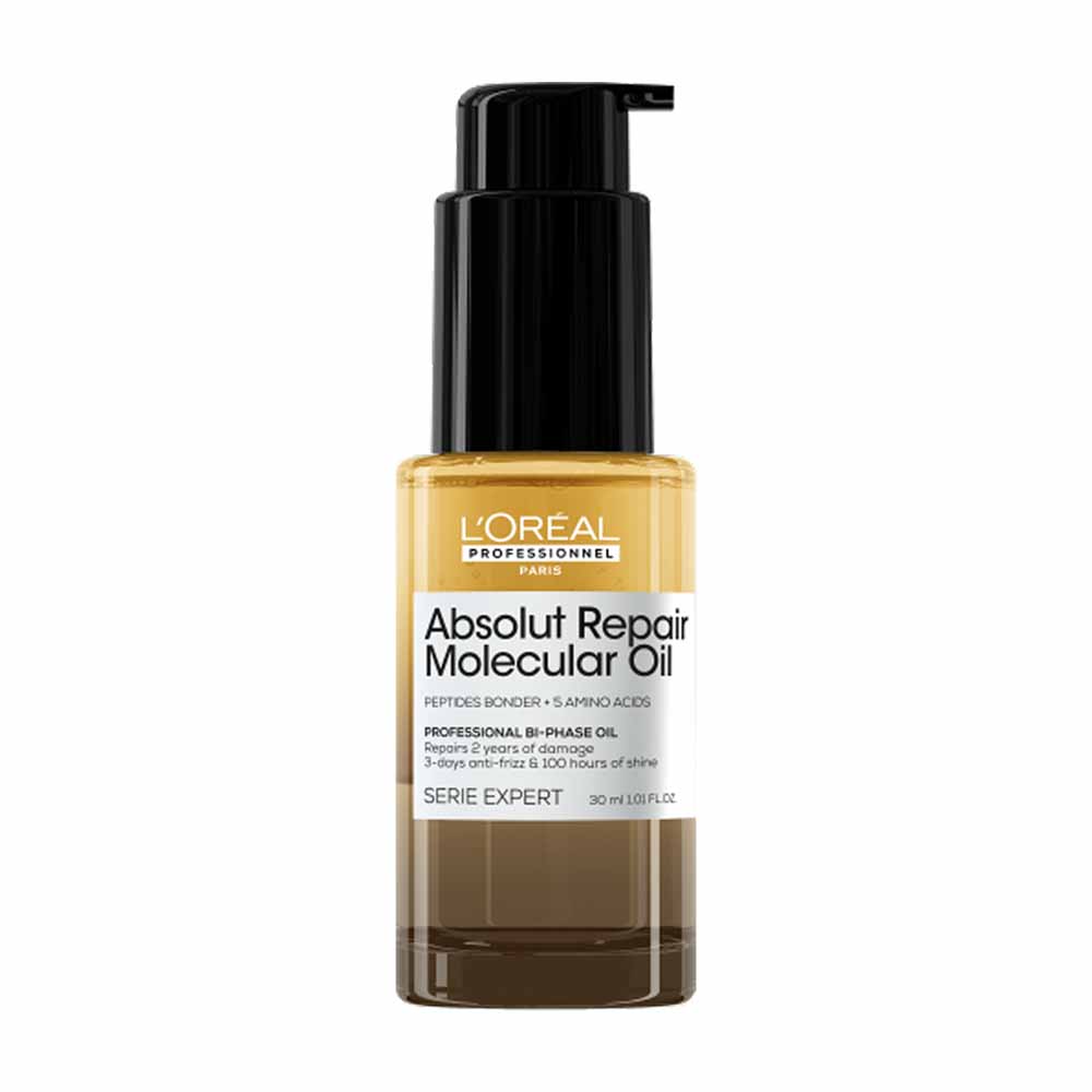L'Oréal Professionnel Absolut Repair Molecular Huile Bi-Phase Réparatrice 30ml