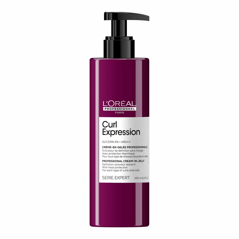 L'Oréal Professionnel Curl Expression Crème-en-gelée Activatrice de Définition sans Rinçage avec protection thermique 250ml