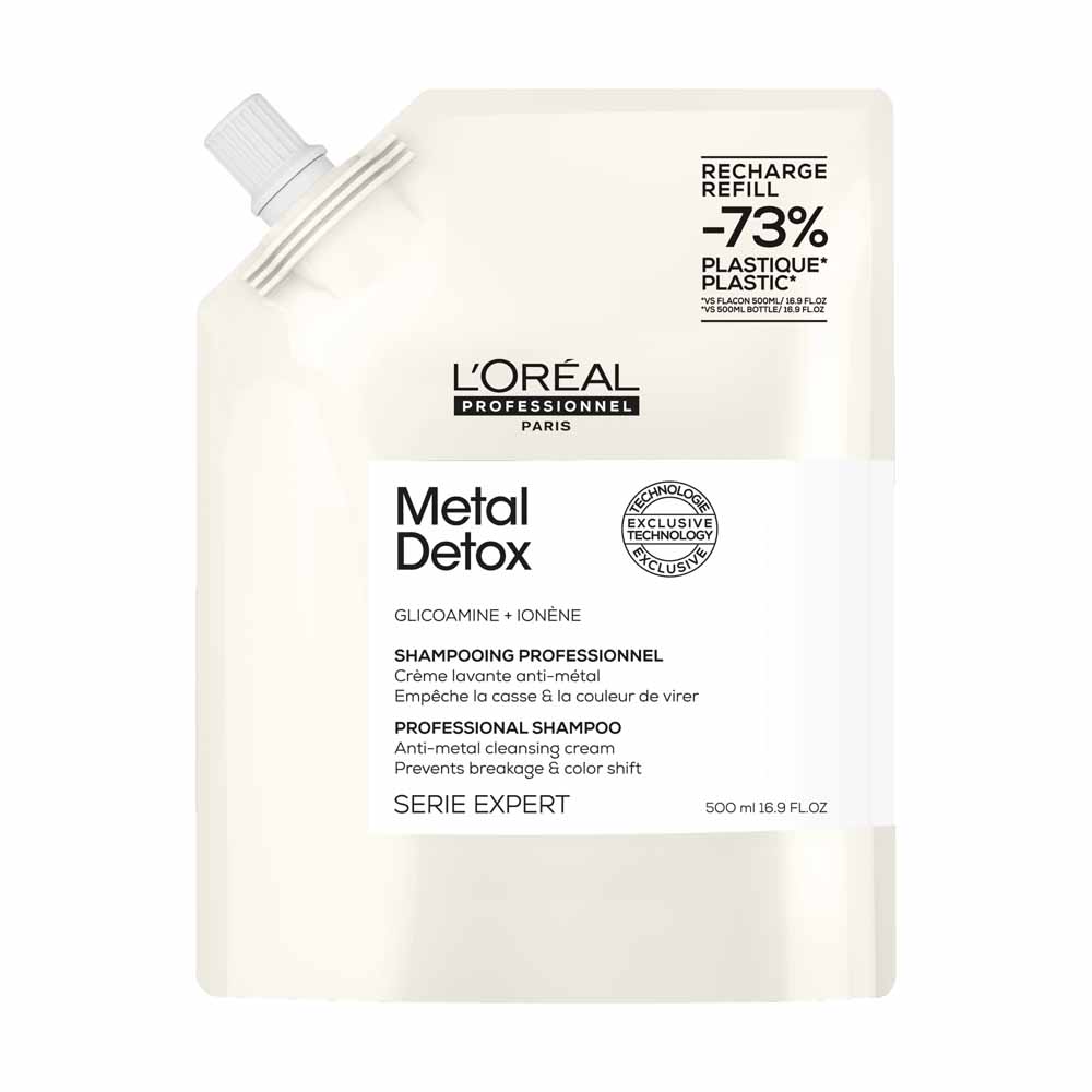 L'Oréal Professionnel Metal Detox Shampooing Anti-Métal Éco-Recharge 500ml