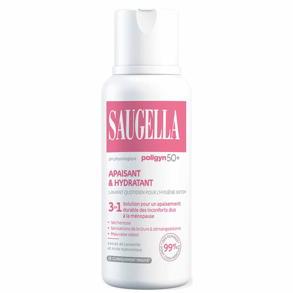 Nettoyant Intime 250ml Polygin Muqueuses Fragiles Saugella