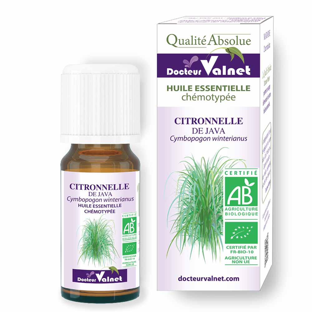 Dr. Valnet Huile essentielle Citronnelle de Java 10ml