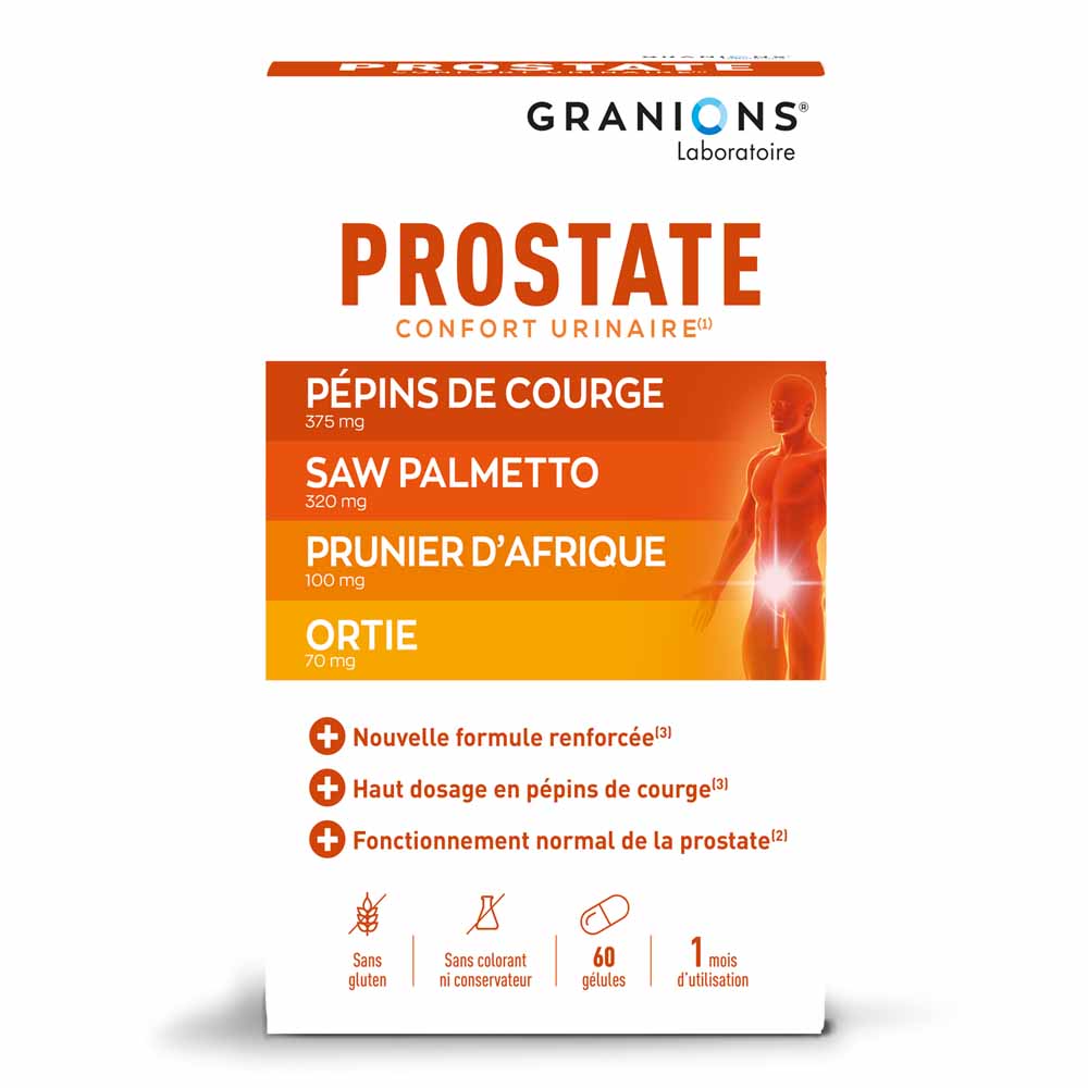 Granions Prostate Confort Urinaire 40 Gélules