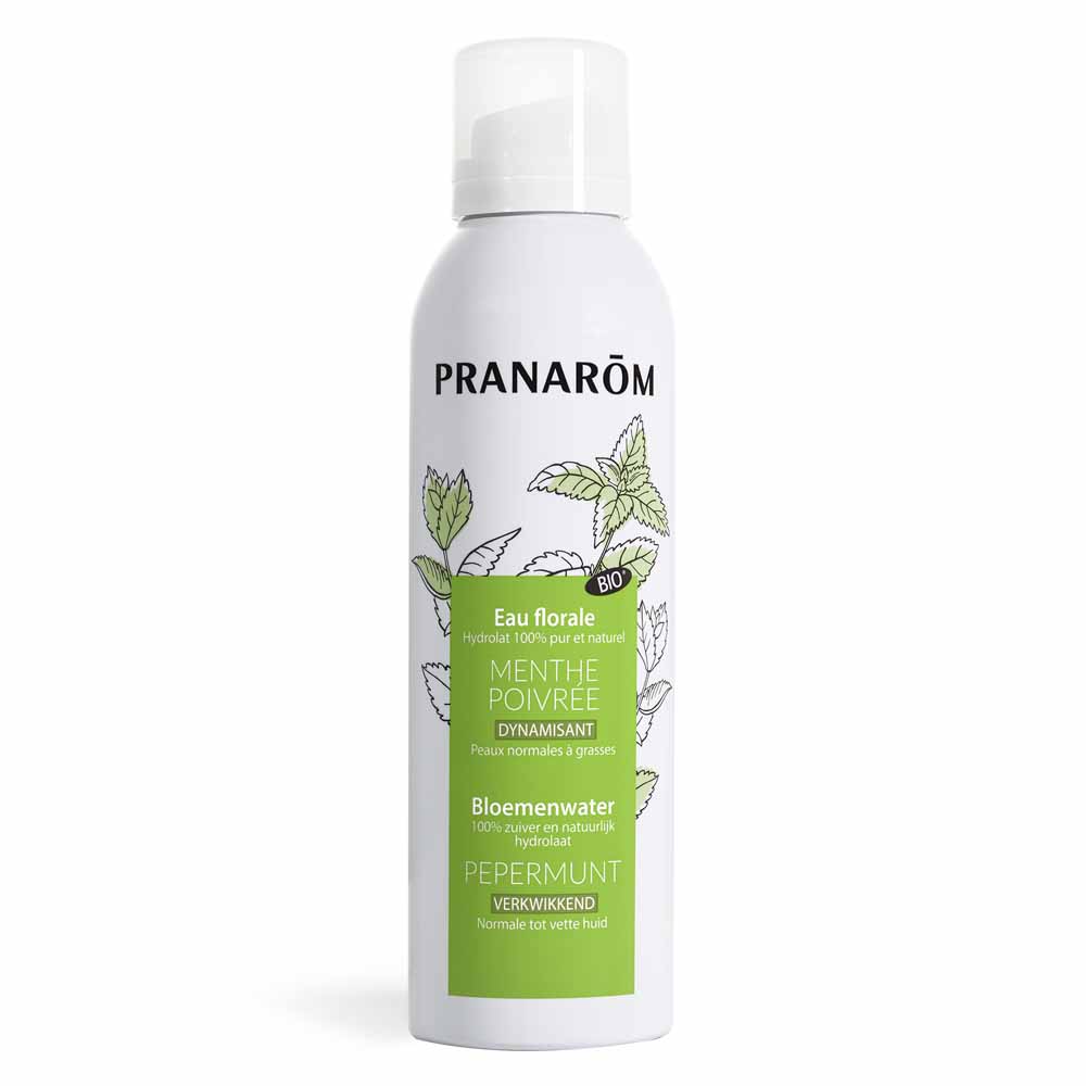 Pranarôm Les Hydrolats Eau Florale de Menthe Poivrée Bio Peaux Normales à Grasses 150ml