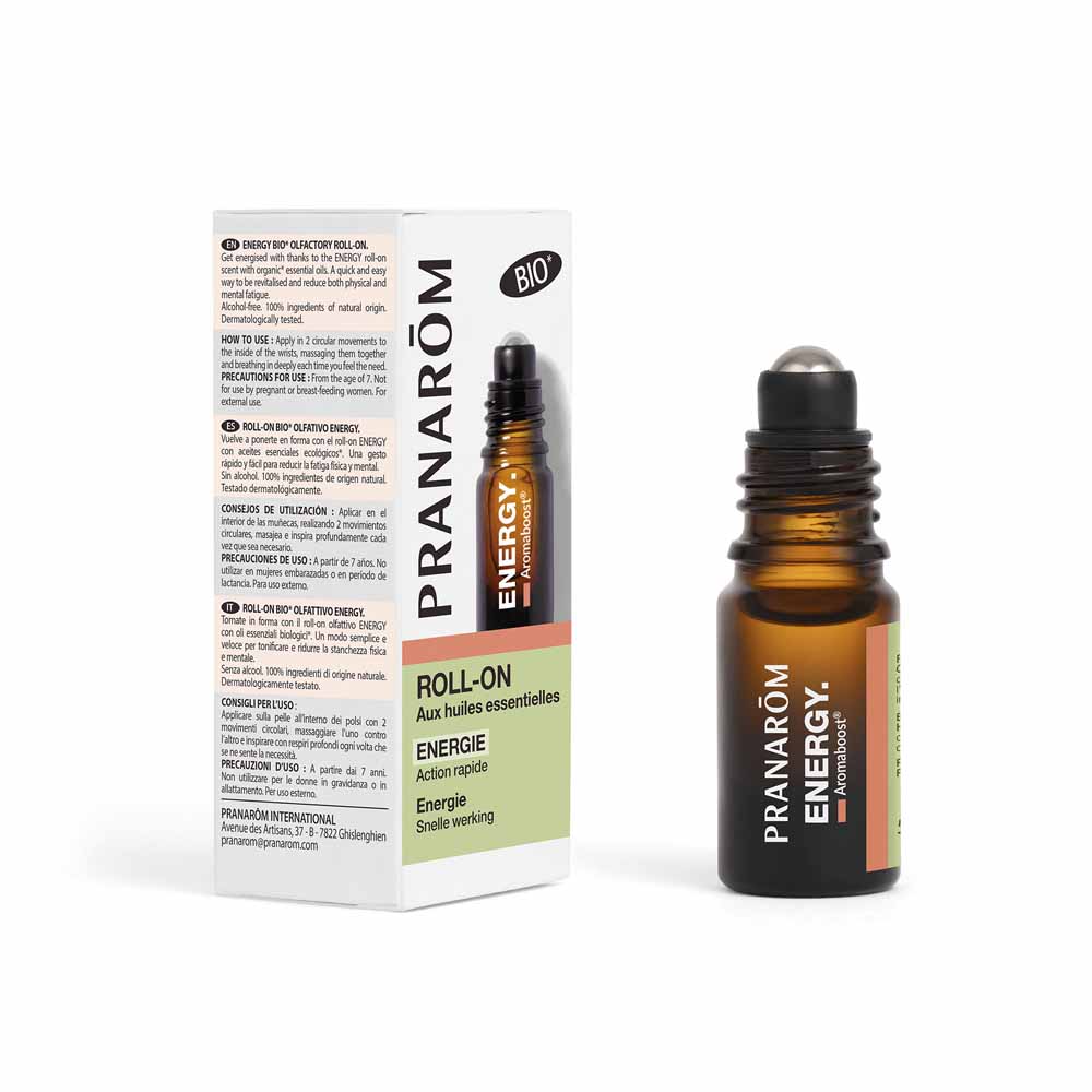 Pranarôm Aromaboost Roll-On Energy Bio 5ml