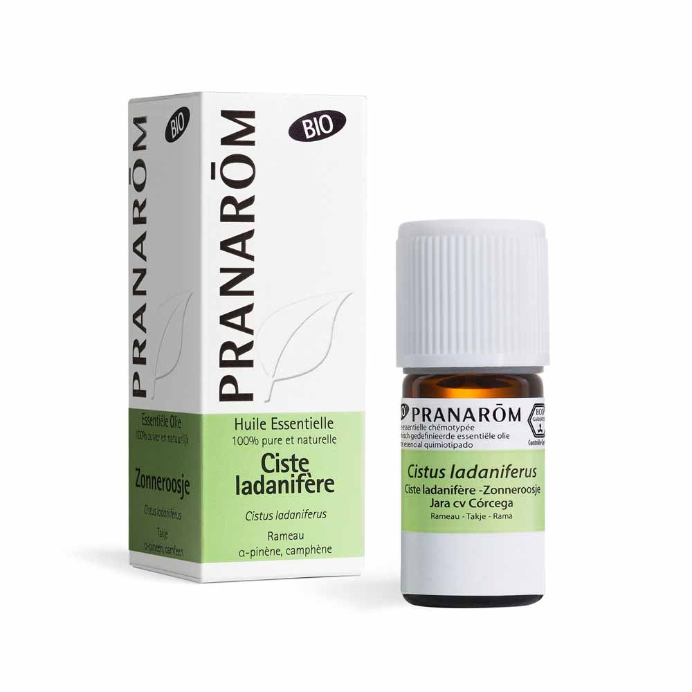 Pranarôm Les Huiles Essentielles Huile Essentielle Bio Ciste 5ml