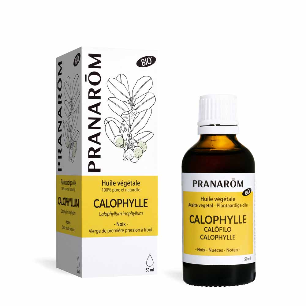 Pranarôm Les Huiles Végétales Huile Vegetale Calophylle Bio 50 ml