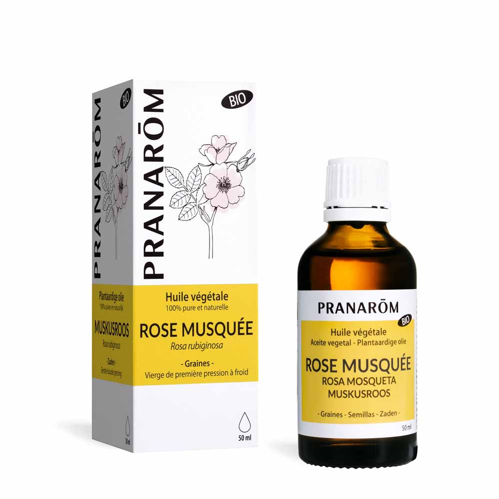 Huile Vegetale Rose Musquee Vierge 50 ml Pranarôm