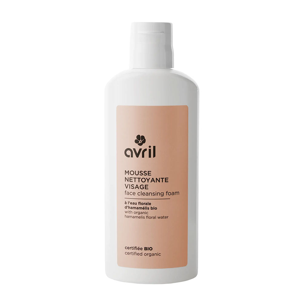 Avril Mousse nettoyante visage a l'Eau Florable d'Hamamelis Bio 150ml
