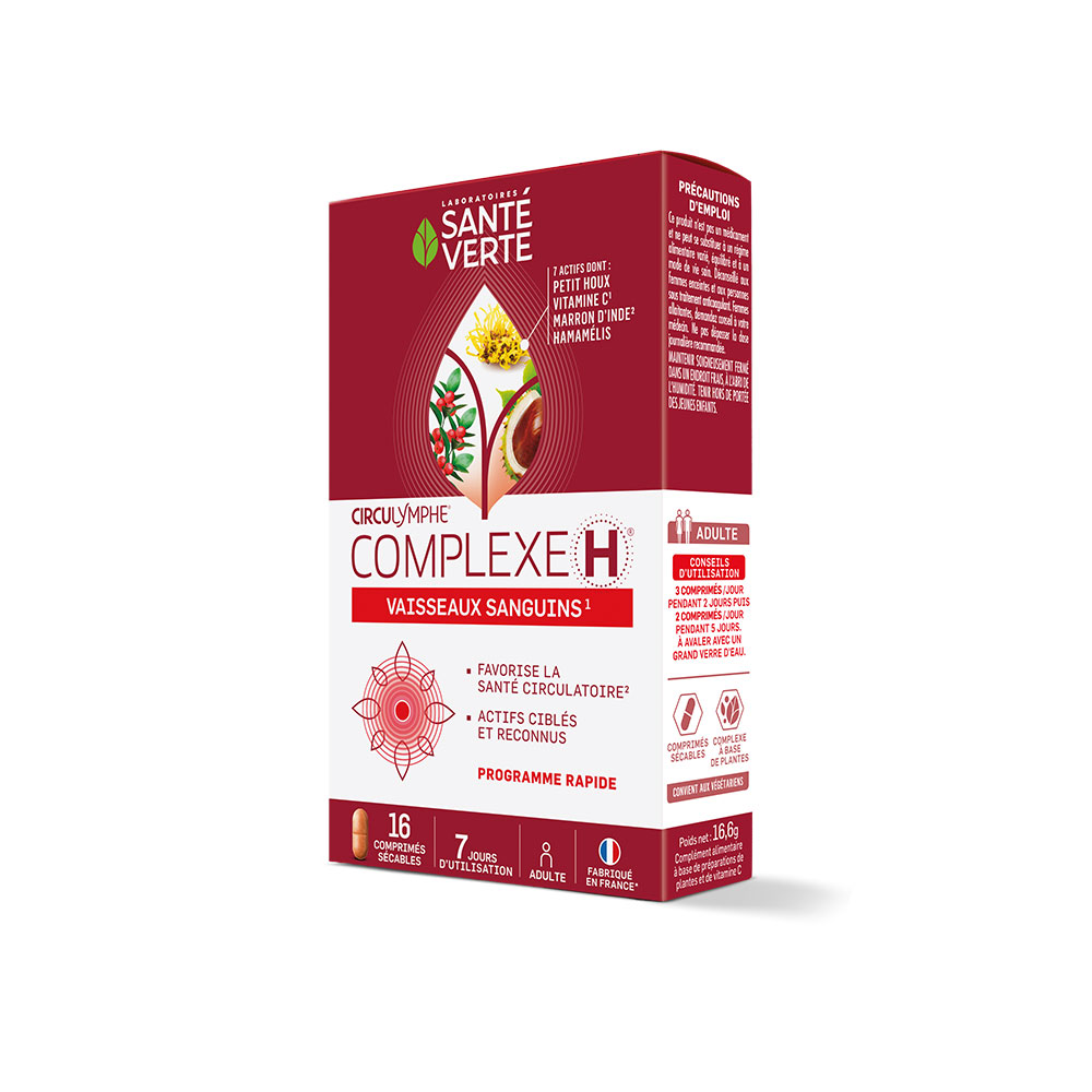 Sante Verte Circulymphe Complexe H 16 Comprimés