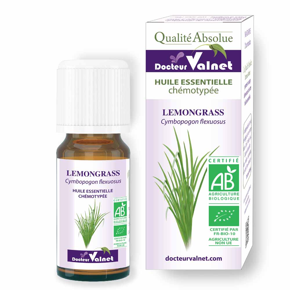 Dr. Valnet Huile Essentielle Lemongrass 10ml