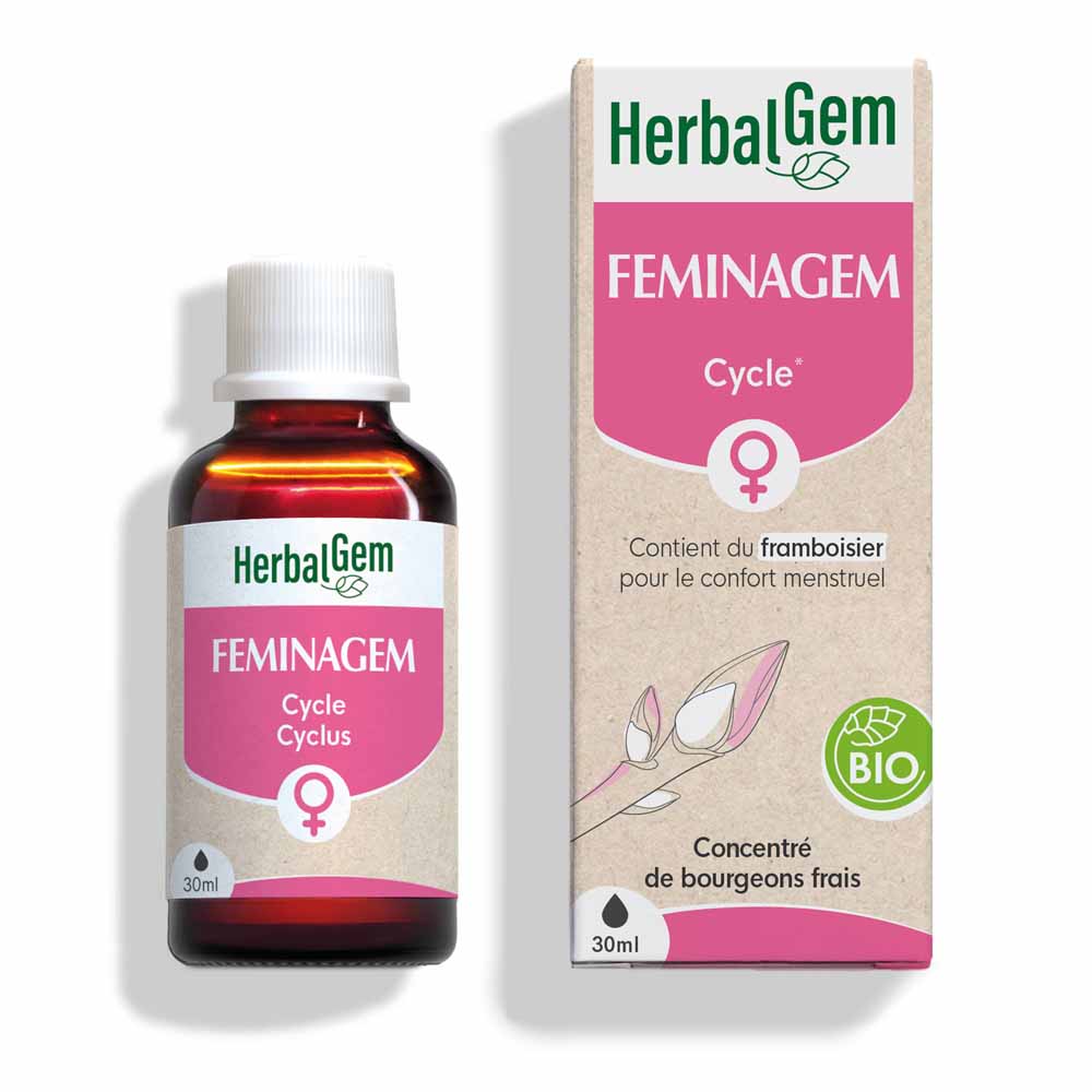Herbalgem Bourgeons Cycle Menstruel Feminagem 30ml