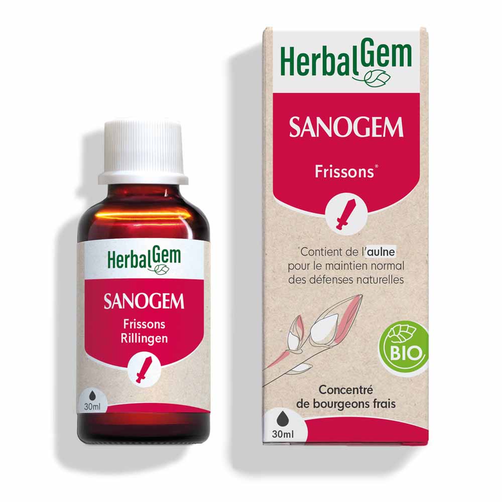 Herbalgem Complexes De Gemmotherapie Sanogem Bio Frissons 30ml