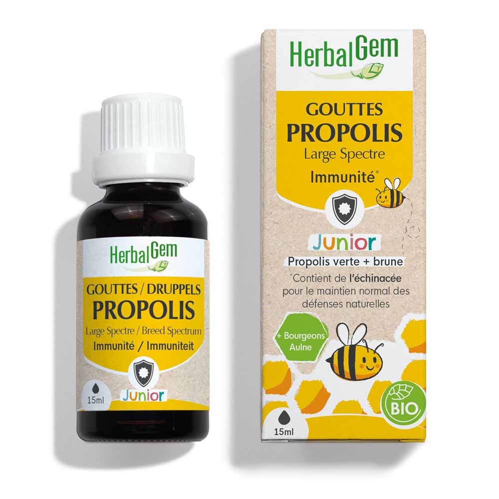 Herbalgem Propolis Junior Bio Gouttes Gorge 15ml